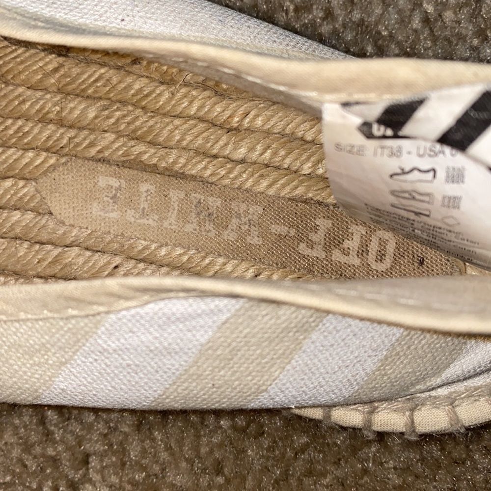 Off-White Patchwork Espadrilles - image 7